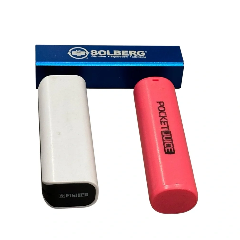 10/$25🦋 Set of 3 Travel Size Wireless Portable Chargers